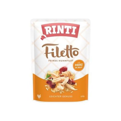 RINTI Filetto 24x100g Huhn & Hühnerherzen