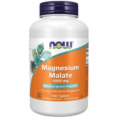 Magnesium Malat 1000mg, Elementarmagnesium 115mg, 180 Tabletten [737,04 EUR pro kg]