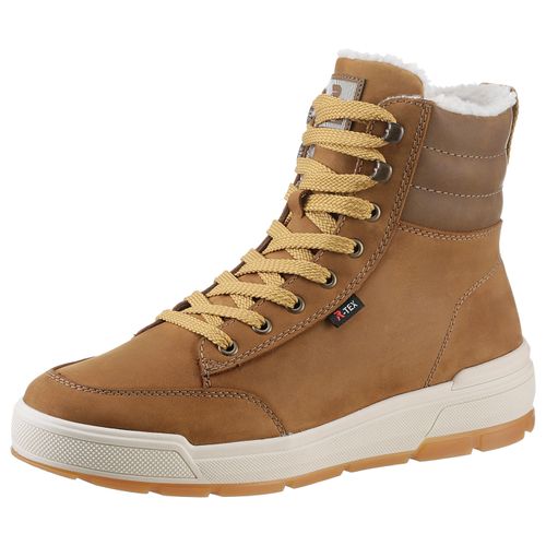 Winterboots RIEKER EVOLUTION Gr. 40, braun (cognac, braun) Herren Schuhe Stiefelette, Schnürboots mit TEX-Membran