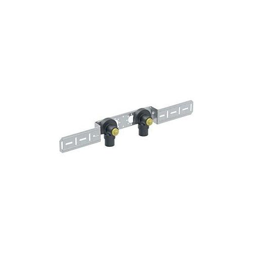 Geberit Mepla Anschlusswinkel 601781005 Ø 16mmxRp 1/2x52mm, Rotguss, 90Grad, zweifach, vormontiert