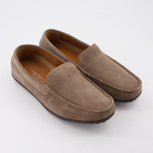 Braune Freizeitloafer aus Leder