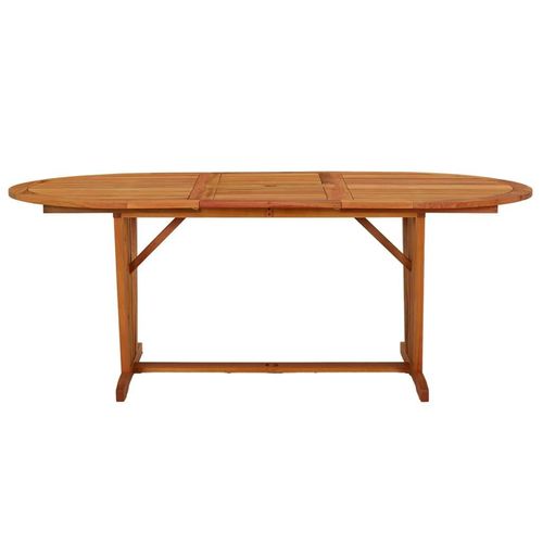 vidaXL Gartentisch 200x100x75 cm Massivholz Eukalyptus