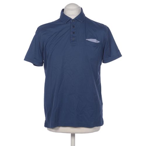 Lagerfeld Herren Poloshirt, blau, Gr. 52