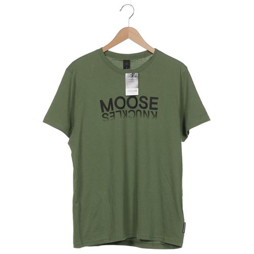 Moose Knuckles Herren T-Shirt, grün, Gr. 52