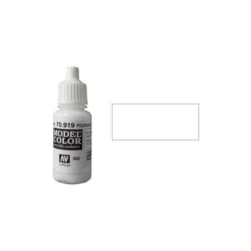 Modellbau Grafik Miniaturbemalung- Farbe Model Color Vallejo 70.919 untergrund weiss/ foundation white