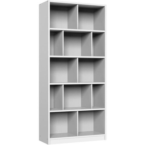 Bibliothek 12 Fächer - L90 cm