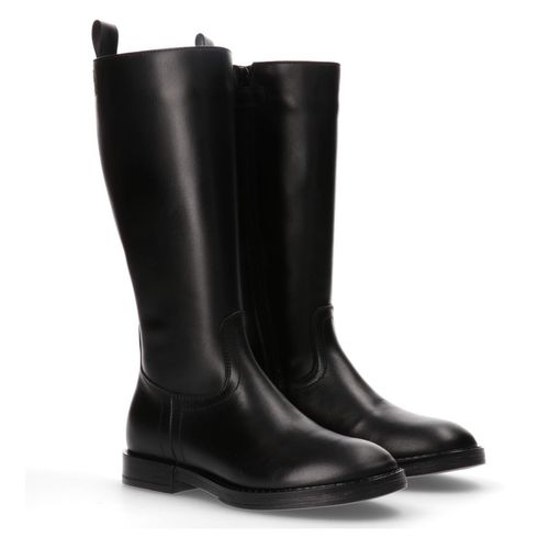 Stiefel TOMMY HILFIGER Gr. 36, schwarz Kinder Schuhe Langschaftstiefel, Festtagsschuh im Reiterstiefel-Look