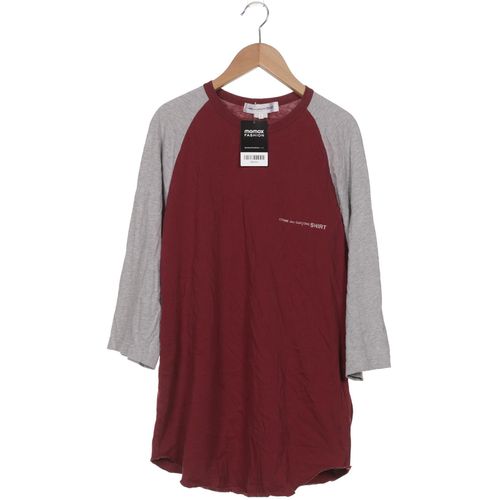 Comme des Garcons Herren Langarmshirt, bordeaux, Gr. 52