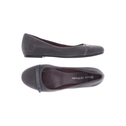 Marc O Polo Damen Ballerinas, grau, Gr. 4