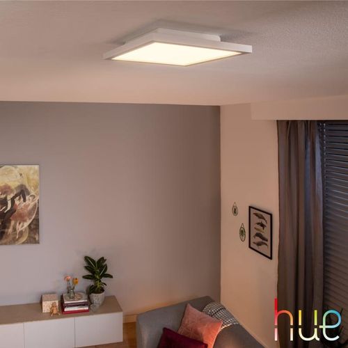 Philips Hue White Ambiance Aurelle LED-Panel, LED mit Dimmer, quadratisch, 8719514382626,