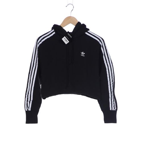 adidas Originals Damen Kapuzenpullover, schwarz, Gr. 2