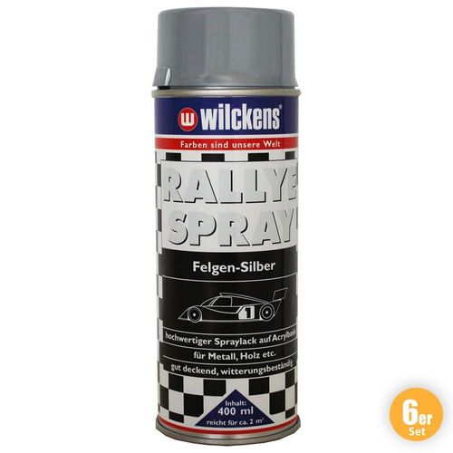 Wilckens Rallye-Spray Felgen-Silber 6er Set