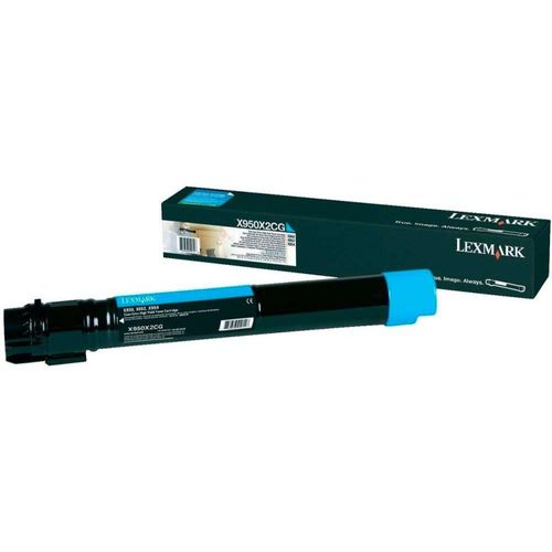 Original Lexmark X 952 Series (X950X2CG) Toner Cyan