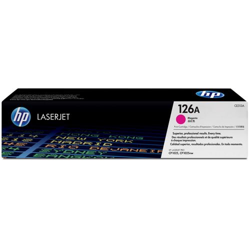 Original HP LaserJet Pro 100 Color MFP M 175 r (CE313A / 126A) Toner Magenta