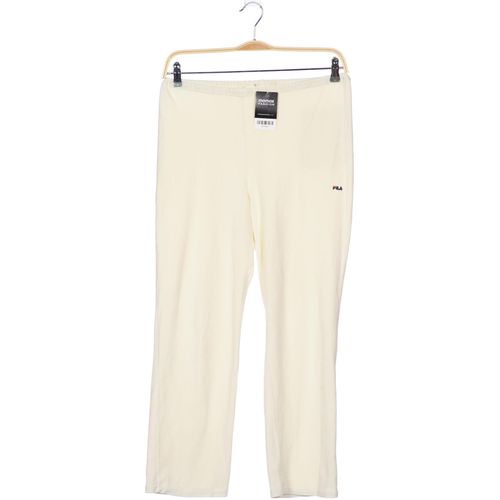 Fila Damen Stoffhose, gelb, Gr. 24