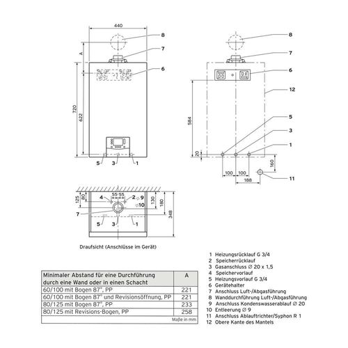 Vaillant VC 20 CS/1-7 E/LL/P ecoTEC exclusive 0010039093