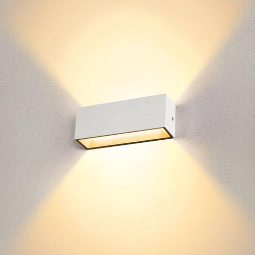 SLV Sitra LED-Außenwandleuchte up/down 30cm weiß