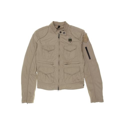 blauer Damen Jacke, beige, Gr. 36