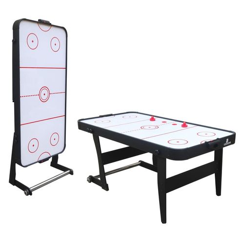 Cougar Icing XL faltbarer Airhockey Tisch Schwarz