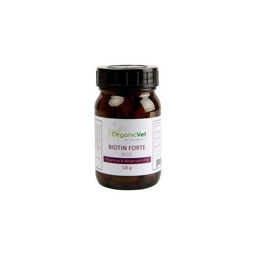 OrganicVet Biotin forte Hund 125 g