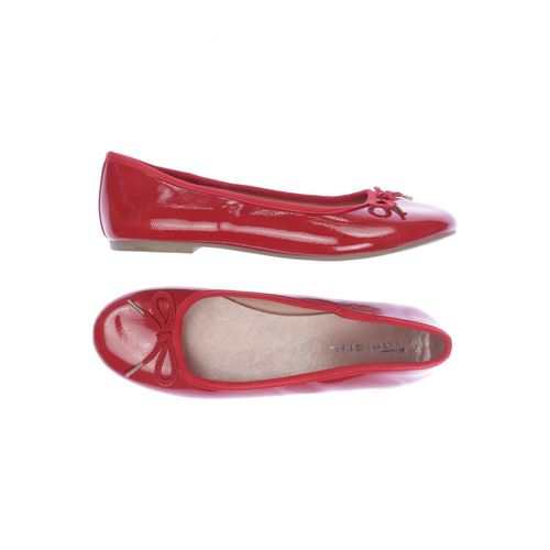 Tamaris Damen Ballerinas, rot, Gr. 41