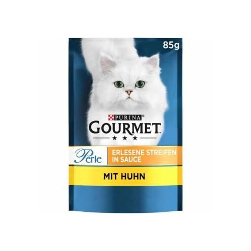 GOURMET Perle Erlesene Streifen 26x85g Huhn