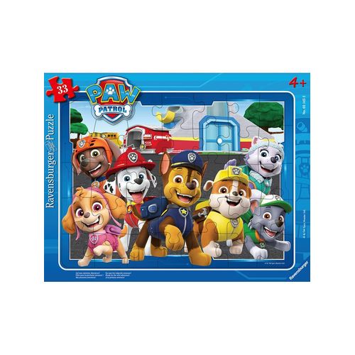 Paw Patrol 33tlg. Rahmenpuzzle "Paw Patrol" - ab 4 Jahren