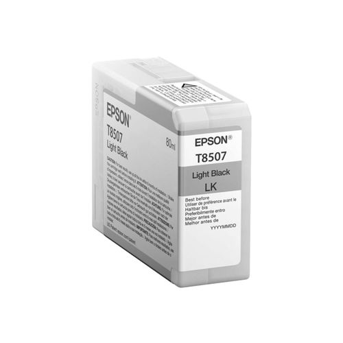 Original Epson C13T850700 / T8507 Druckerpatrone Foto Schwarz