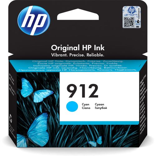Original HP OfficeJet Pro 8024 (3YL77AE / 912) Druckerpatrone Cyan
