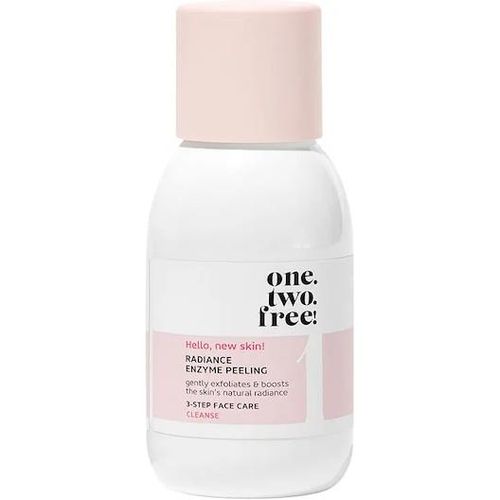 One.two.free! Pflege Gesichtsreinigung Radiance Enzyme Peeling