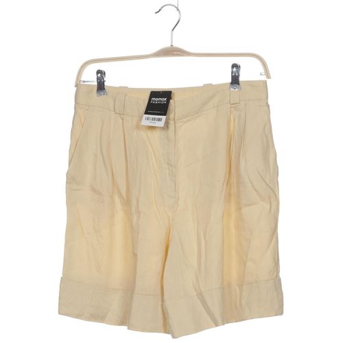 Massimo Dutti Damen Shorts, gelb, Gr. 42