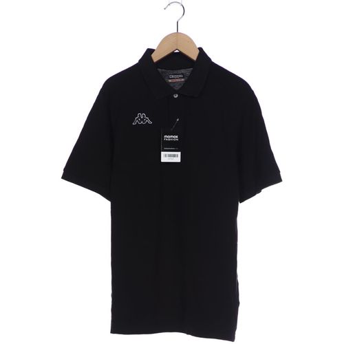 Kappa Herren Poloshirt, schwarz, Gr. 48