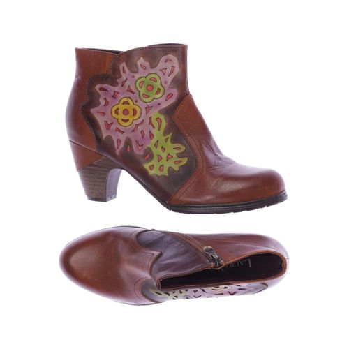 Laura Vita Damen Stiefelette, braun, Gr. 39