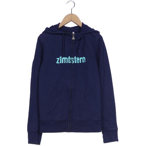 Zimtstern Damen Kapuzenpullover, marineblau, Gr. 38