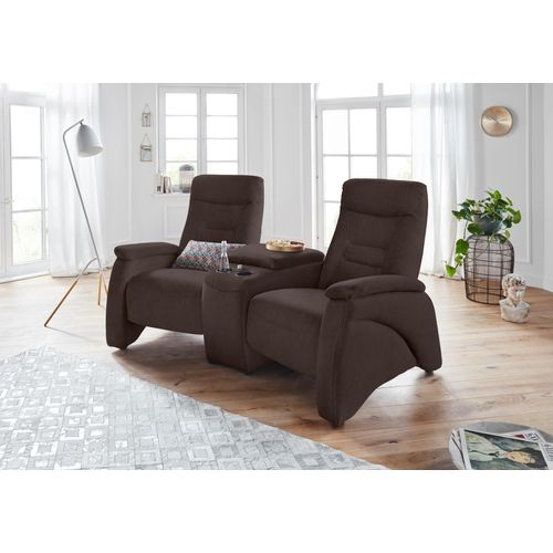 exxpo - sofa fashion 2,5-Sitzer »Ascoli, Kinosofa mit hohem Sitzkomfort, bequeme Armlehnen«, inkl. Relaxfunktion, mit Ablage und Staufach, hohe Rückenlehne