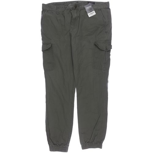 Schott NYC Herren Stoffhose, grün, Gr. 36