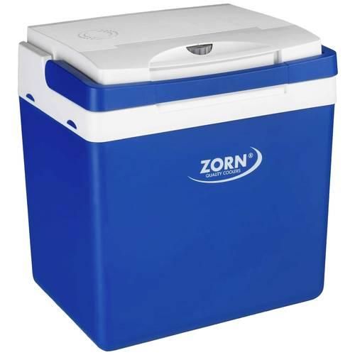 ZORN Z26 12/ 230V Kühlbox EEK: E (A - G) Thermoelektrisch 12 V, 230 V Blau-Weiß 25 l max. 18°C unter Umgebungstemperatur