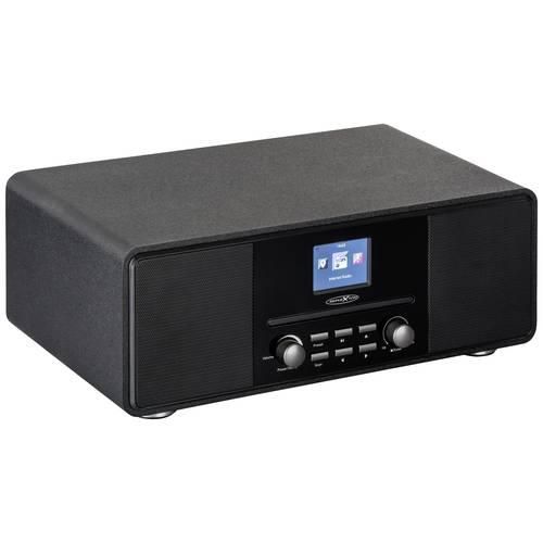 Reflexion HRA19INT/BK Internet Tischradio DAB+, UKW, Internet AUX, Bluetooth®, CD, Internetradio Schwarz