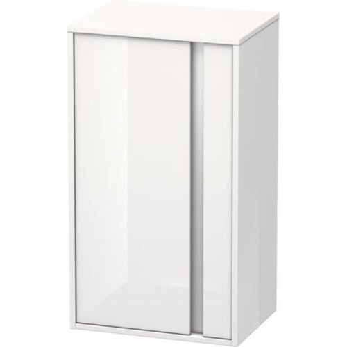 Duravit Ketho Halbhochschrank 1266, 1 Holztür, Anschlag links, 500x880mm