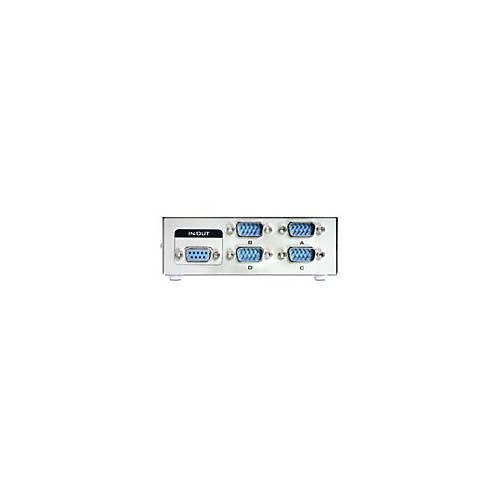 Delock Serial Switch RS-232 4-port manual - Switch - 4 Anschlüsse