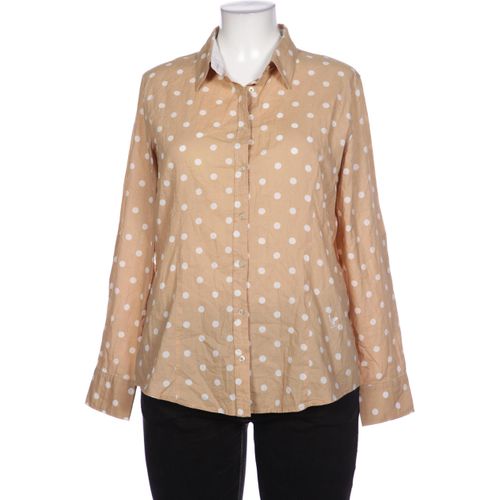 Emily van den Bergh Damen Bluse, beige, Gr. 44