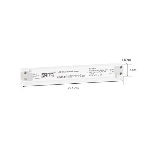 AcTEC LT LED-Treiber CV 12V, 30W