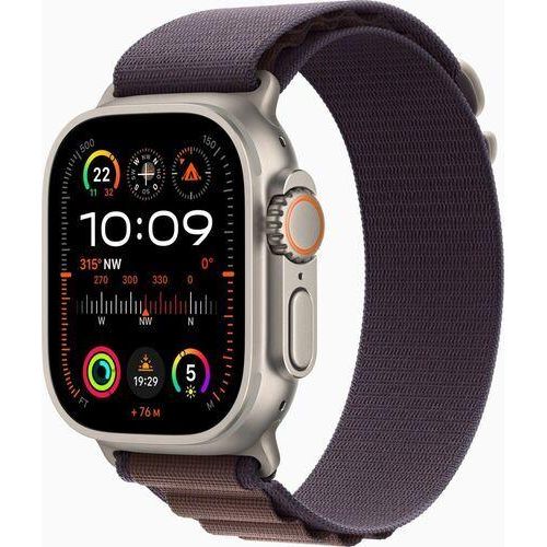 Apple Watch Ultra 2 (2023) | GPS + Cellular | silber | Alpine Loop Indigo Large