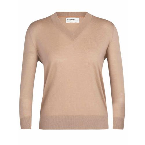 Icebreaker Merino Wilcox Sweater - Frau - Praline - Größe M