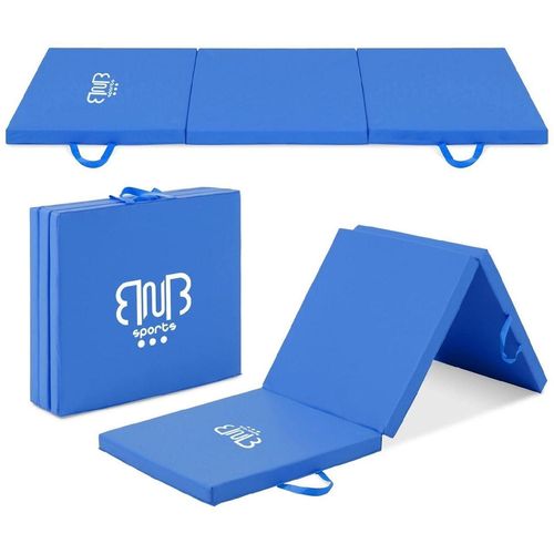 Premium Tri-Folding Thick Gymnastic Mat & Home Sports, Yogamatte & Sportmatte