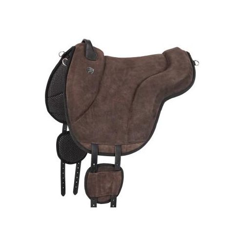 Equinate Reitpad California aus Wildleder braun L