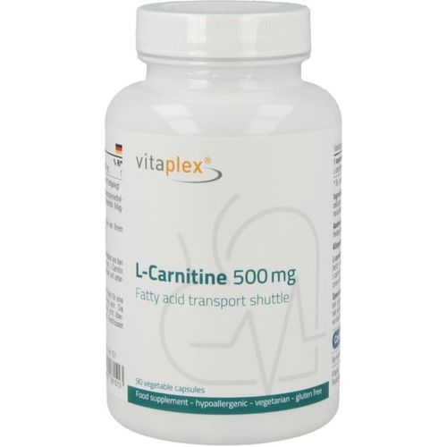 Vitaplex L-Carnitin 500 mg 90 veg. Kapseln