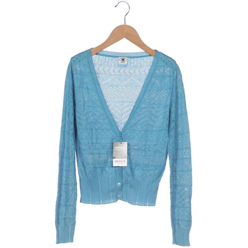 M Missoni Damen Strickjacke, blau, Gr. 34