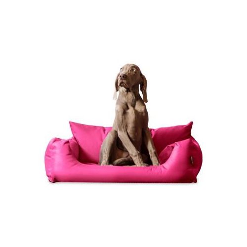 Tierlando NEMO Hundebett Hundesofa S M L Hundekorb Katzenbett 65 80 100cm pink 80 cm, 22 cm, 60 cm