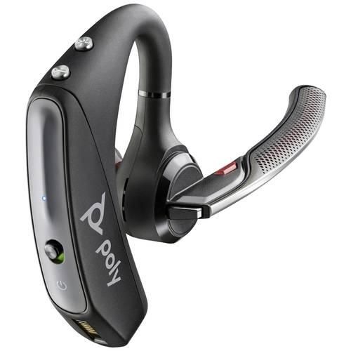 HP Poly Voyager 5200 In Ear Headset Bluetooth® Mono Schwarz Headset, Mono, Ohrbügel